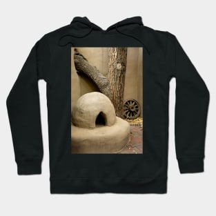 A Kiva a Tree and a Wheel Hoodie